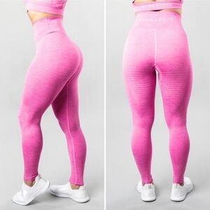 NWT Alphalete Halo High Rise Leggings - Hot Pink size Small